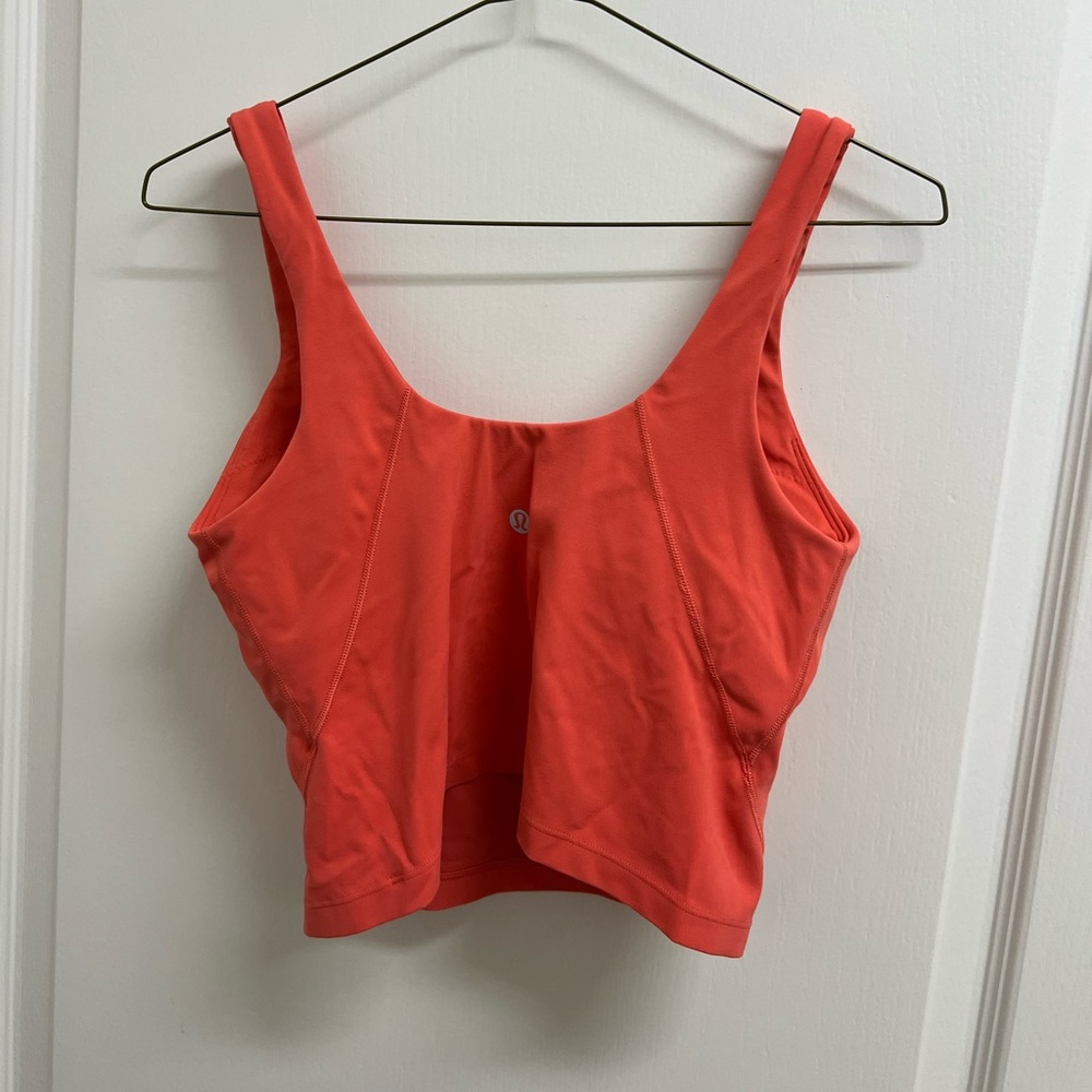 Lululemon Align Tank Top | Size 6 Solar Orange - Picture 5 of 8